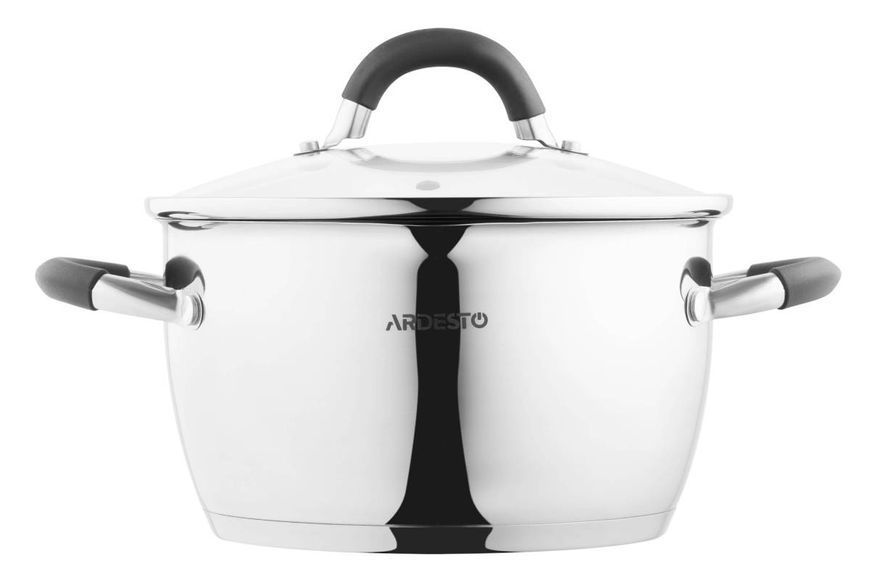Каструля Ardesto Gemini Gourmet Spoleto, 3.2 л, нержавіюча сталь (AR1932GSS) AR1932GS фото