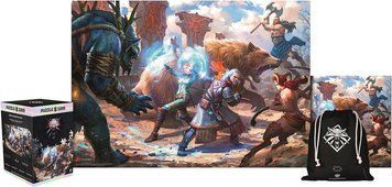 Пазл Witcher: Geralt & Triss в Battle puzzles 1000 эл. 5908305233619 фото