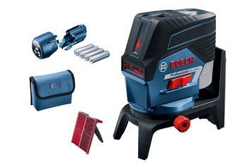 Нівелір лазерний Bosch Professional GCL2-50C+RM2 до 20м, &plusmn;0.3мм/м, 4AAx1.5В, IP54, чохол, 0.6кг 0.601.066.G00 фото