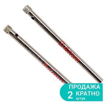 Коронки алмазные по керамике и стеклу &Oslash;4мм (КРАТНО 2шт) SIGMA (1541041) SG-1541041 фото