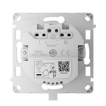 Реле розетки Ajax OutletCore for Outlet smart, Jeweler, бездротовий 000038774 фото