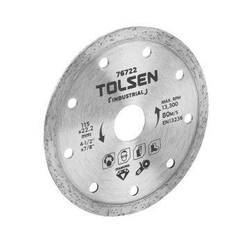 Диск алмазный Tolsen, для кафеля, 125х22.23мм 76723T фото