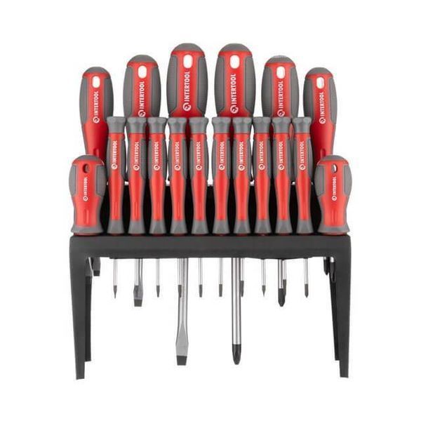 набор отверток 18 ед. INTERTOOL VT-3350 VT-3350 фото