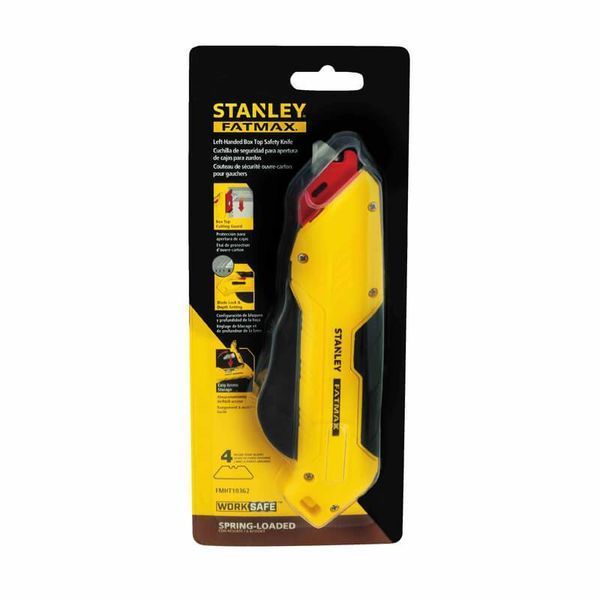 Ніж безпечний FATMAX&reg; Box Box з висувним трапецевидним лезом STANLEY FMHT10362-0 FMHT10362-0 фото