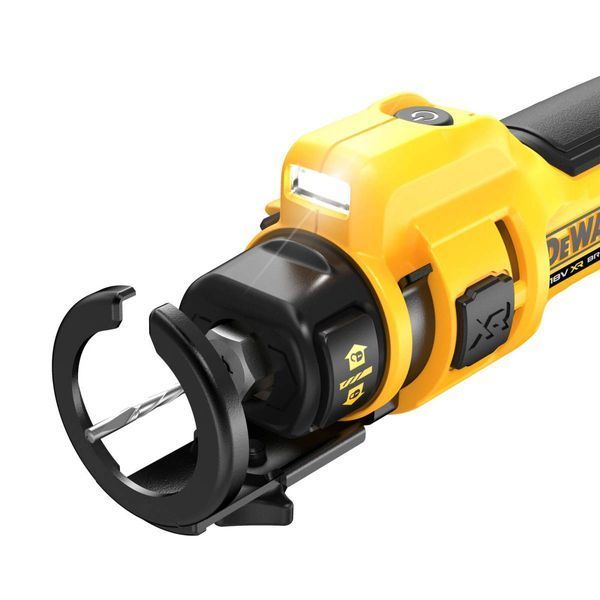 Фрезер аккумуляторный для вырезания гипсокартона DeWALT DCE555N DCE555N фото