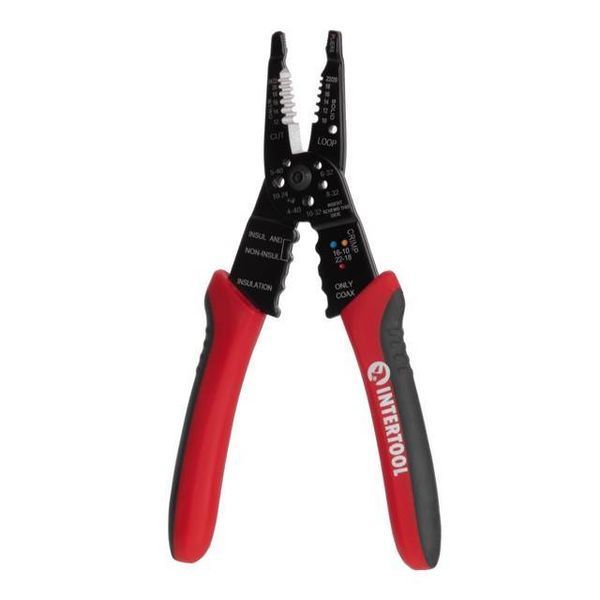 Съемник изоляции 0,6-2,6мм комбинированный INTERTOOL HT-7029 HT-7029 фото