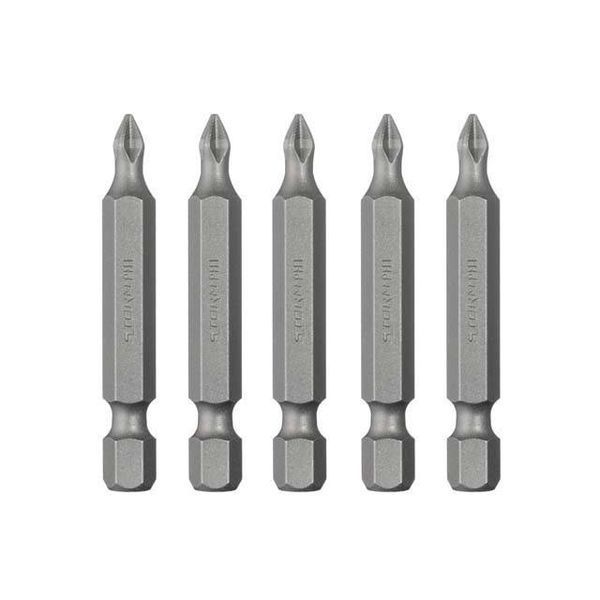 Комплект насадок викруткових PH1 1/4 "* 50мм, ACR, S2, уп. 5од., STORM INTERTOOL VT-0201 VT-0201 фото