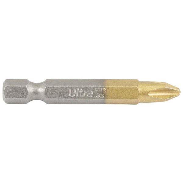 Биты PH2&times;50мм &frac14;" 10шт S2 TIN (блистер) ULTRA (4014212) SG-4014212 фото
