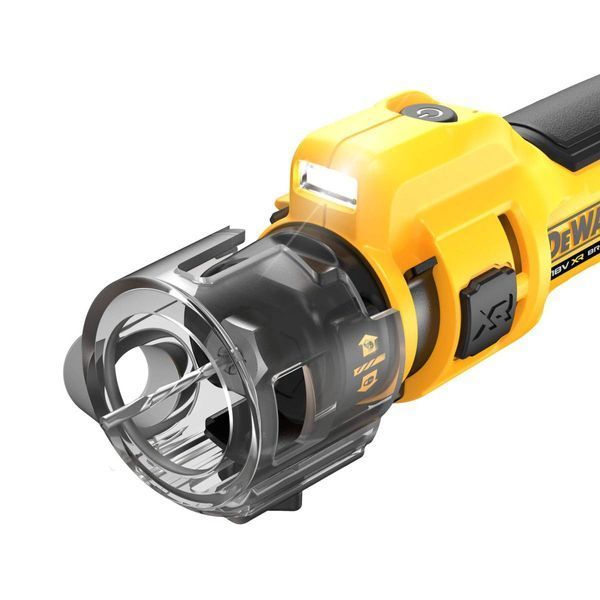 Фрезер аккумуляторный для вырезания гипсокартона DeWALT DCE555N DCE555N фото