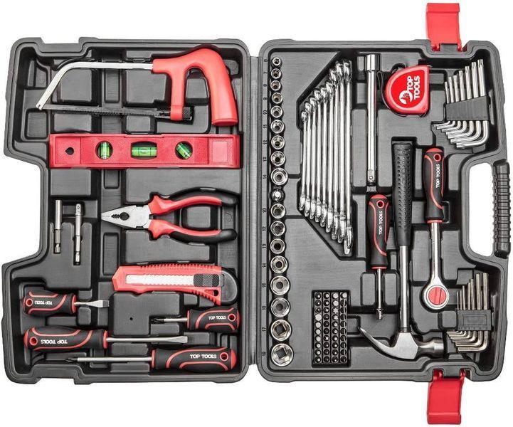 Набор инструмента Top Tools, 1/4", 3/8", 194 ед. 38D545 фото