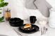 Тарелка Dessert Ardesto Trento, 20,5 см, черная, керамика (AR2920TB) AR2920TB фото 3