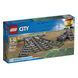 Конструктор LEGO City Залізничні стрілки 8 деталей 60238 фото 1
