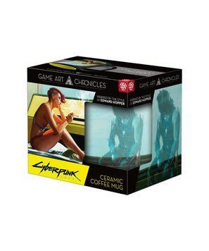 Чашка GoodLoot Game Art Chronicles Cyberpunk 2077 V & Edward Hopper 5908305247647 фото