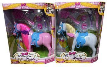 Игрушечный набор DIY TOYS Лошадка с аксессуарами, в ассорт. CJ-1003207 фото