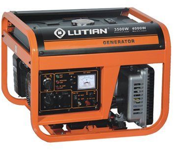 Генератор инвенторный БЕНЗИНОВЫЙ LUTIAN LT4500EI, 4,5KVA (3.5kW), однофазный, мотор LT170-F1 4-тактный, 1-цилиндровый OHV, 220V, 50Hz, объем 15л, электростартер, 48x LT4500EI фото