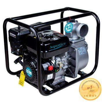 Мотопомпа 7.5 л.с. Hmax 30м Qmax 70м&sup3;/час (4-х тактный) AQUATICA AQ30CX (772532) SG-772532 фото