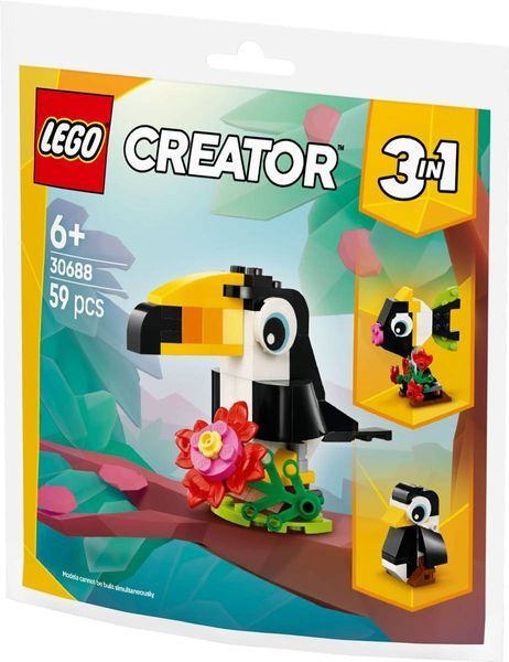 LEGO 30693 Creator Тропический тукан 30688 фото