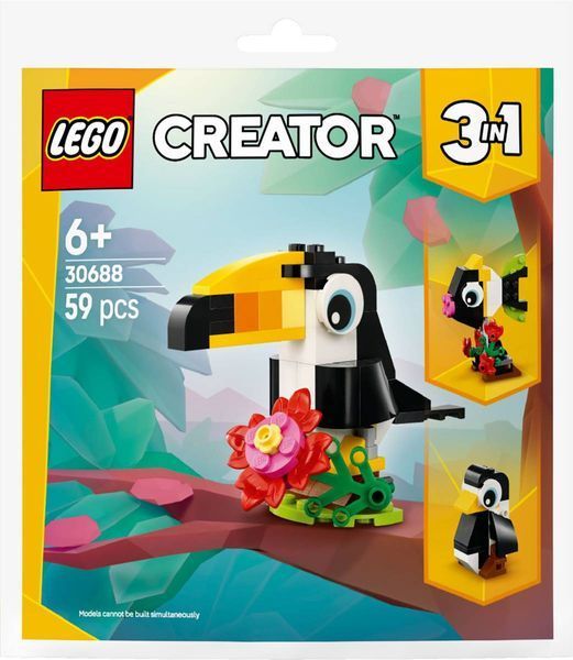 LEGO 30693 Creator Тропический тукан 30688 фото