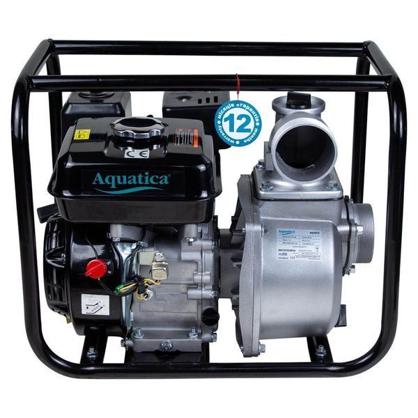 Мотопомпа 7.5 л.с. Hmax 30м Qmax 70м&sup3;/час (4-х тактный) AQUATICA AQ30CX (772532) SG-772532 фото