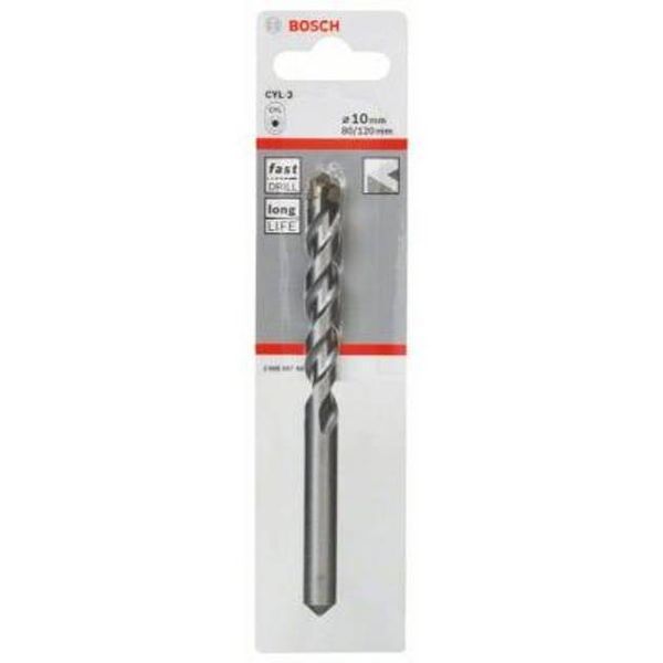 Свердло Bosch CYL-3 10X120 мм SilverPerc по бетону (2.608.597.665) 2.608.597.665 фото