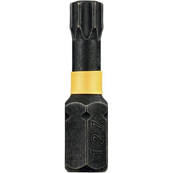 Акс.інстр DeWALT Біти ударні IMPACT TORSION, Т27мм,L=25мм, 5шт. DT7383T фото