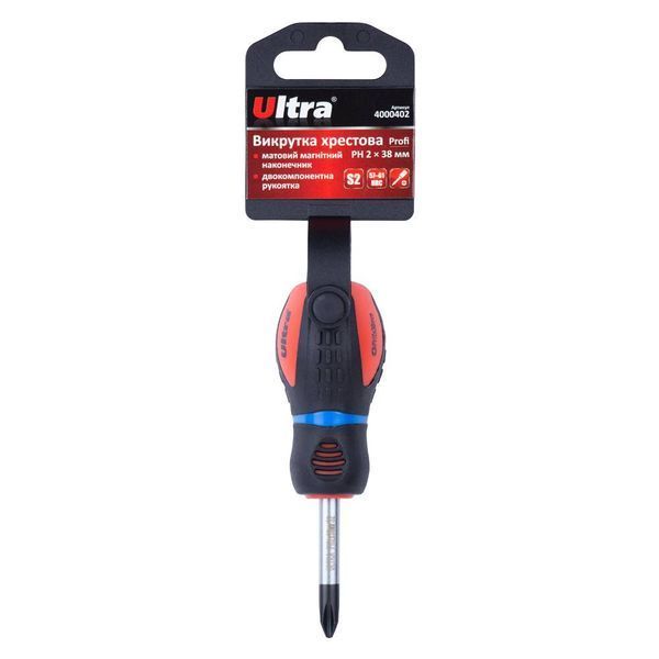 Отвертка крестовая PH 2&times;38мм S2 Profi ULTRA (4000402) SG-4000402 фото