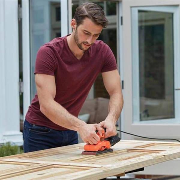 Вибрационная шлифмашина Black&Decker BEW220, 150 Вт, 90х187 мм BEW220 фото