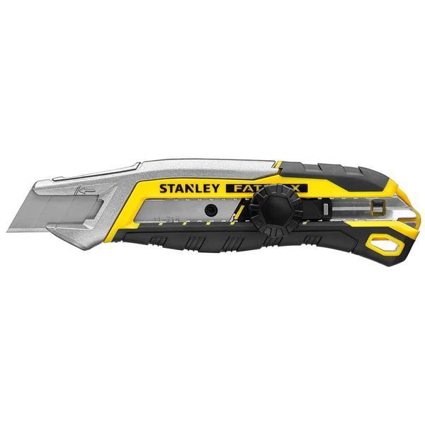 Нож FatMax Integrated Snap Knife длиной 165 мм с лезвием шириной 18 мм с отламывающимися сегментами STANLEY FMHT10592-0 FMHT10592-0 фото
