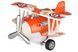 Самолет металлический инерционный Same Toy Aircraft оранжевый со светом и музыкой (SY8012Ut-1) SY8012Ut-1 фото 1