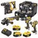 Набір з чотирьох інструментів безщіткових DeWALT DCK422P3T DCK422P3T фото 12