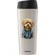 Термокухоль Ardesto Coffee Time Maltipoo 450мл, нержавіюча сталь, бежевий AR2645MP фото 1
