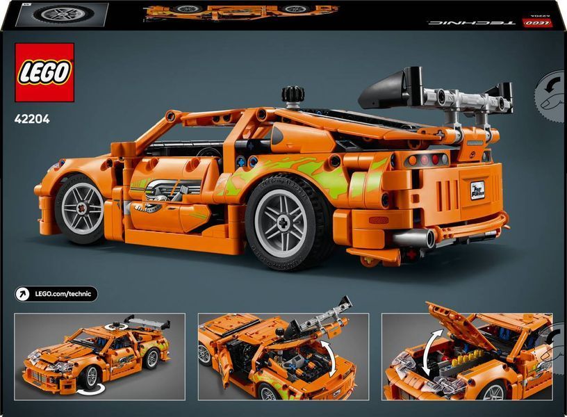 LEGO 42204 Technic Fast and Furious Toyota Supra MK4 42204 фото
