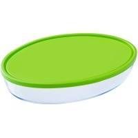 Форма с/к PYREX форма з кришк.скл. овал. 35х24х6см (3л) (346P002/7645) 346P002/7645 фото
