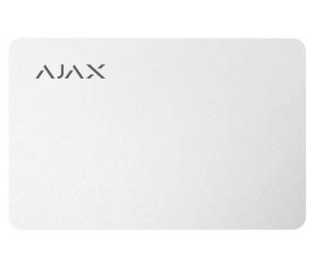 Бесконтактная карта управления Ajax Pass white (10pcs) 99-00005105 фото