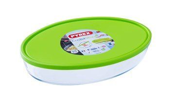 Форма с/к PYREX форма з кришк.скл. овал. 35х24х6см (3л) (346P002/7645) 346P002/7645 фото