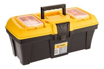 Ящик для інструменту TOPEX, 16", з лотками, 38х17х17 см 79R124 фото