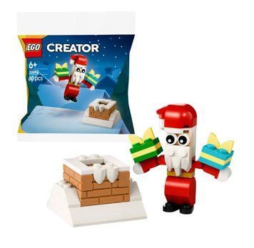 Конструктор LEGO recruitment Creator Різдвяні забави з димарем із Сантою 30692 фото