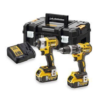 Набор из двух бесщеточных инструментов DeWALT DCK266P2T DCK266P2T фото