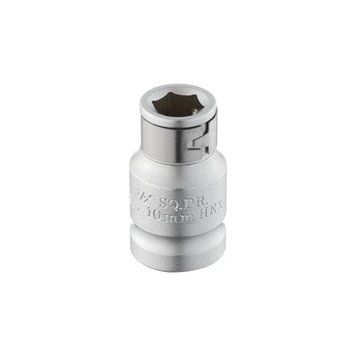 Перехідник STORM квадрат 1/2" - шестигранник 10 мм INTERTOOL ET-1108 ET-1108 фото