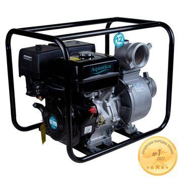 Мотопомпа 18 л.с. Hmax 35м Qmax 120м&sup3;/час (4-х тактный) AQUATICA AQ60CX (772533) SG-772533 фото