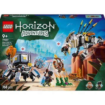 Конструктор LEGO Horizon Adventures Алой і Варл проти Краболаз і Пилозуба 768 елементів (77037) 77037 фото