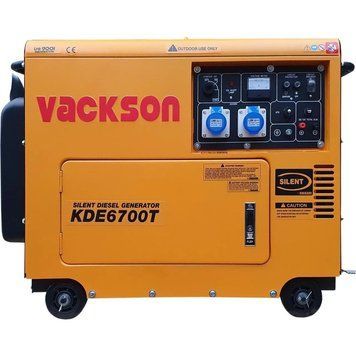 Генератор дизельный Vackson KDE6700T KDE6700T фото