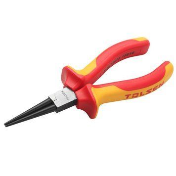 Круглогубцы Tolsen Premium VDE, диэлектрические, 160мм V16056 фото