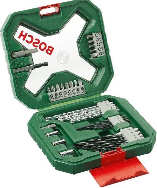 Шуруповерт-дриль ударний акумуляторний Bosch EasyImpact 18V-40 18В 2х2А год + набір приладдя (0.603.9D8.109) 0.603.9D8.109 фото