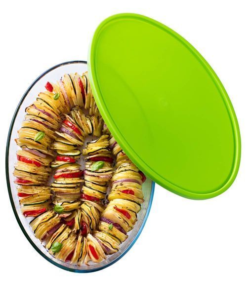Форма с/к PYREX форма з кришк.скл. овал. 35х24х6см (3л) (346P002/7645) 346P002/7645 фото