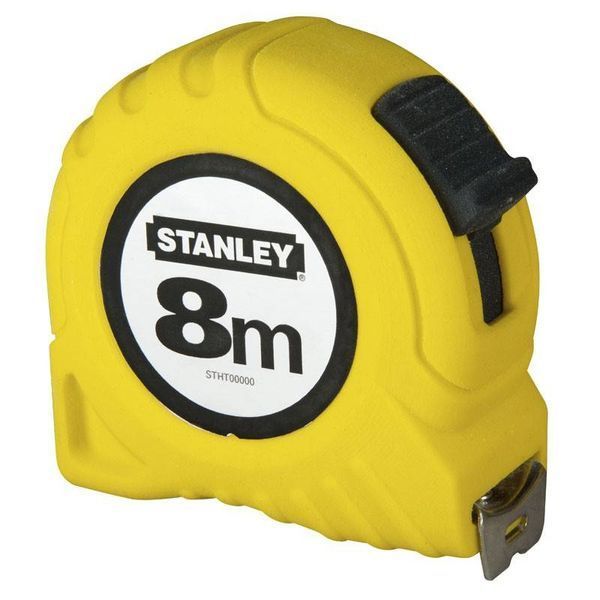 Stanley Рулетка 8м х 25мм (блістер) (уп.6) 0-30-457 фото