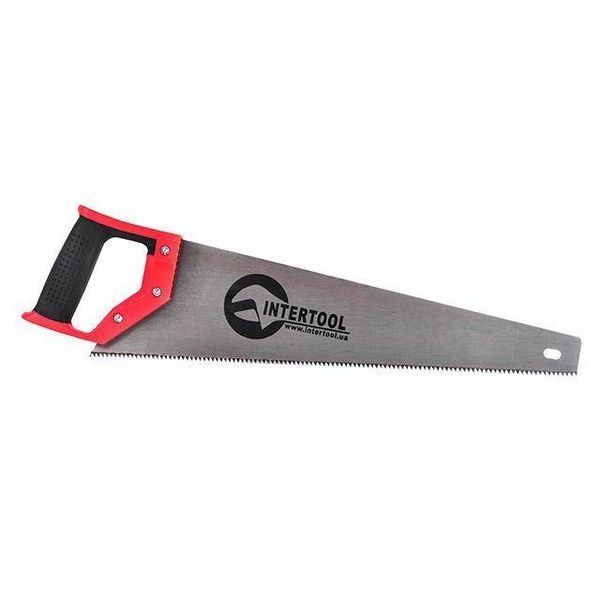 Ножовка по древесине с каленым зубом 450 мм, 55 HRC INTERTOOL HT-3102 HT-3102 фото
