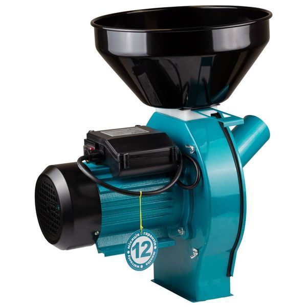 Подрібнювач зерна 2.0кВт до 250кг/ч (зернові, качани) SIGMA (5381321) SG-5381321 фото