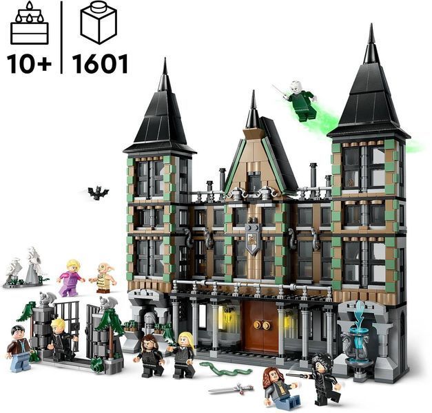 Конструктор LEGO Harry Potter Маєток родини Мелфой 1601 елемент (76453) 76453 фото
