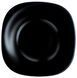Тарілка десертна Luminarc Carine Black квадратна 19 см (L9816_1) L9816 фото 1